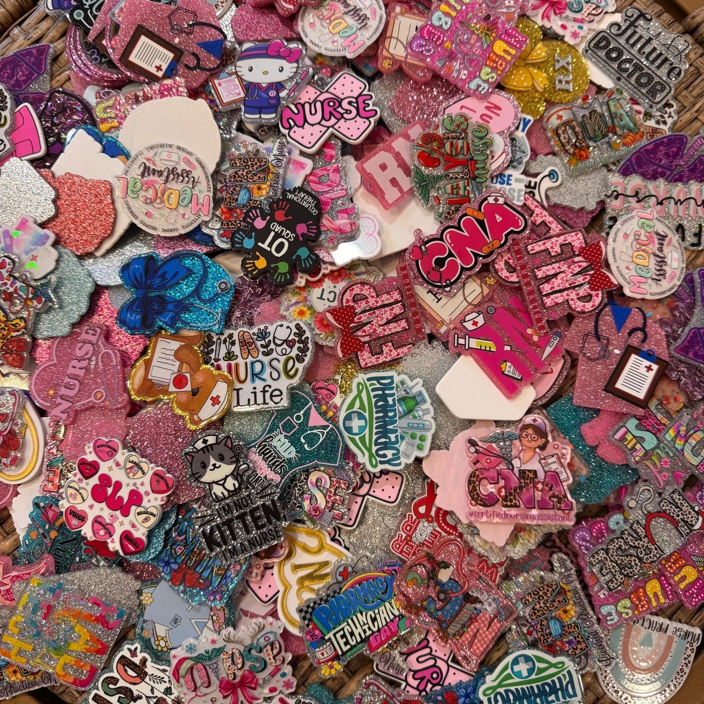 Mu Mu-Acrylics  $3/bag-7pcs
