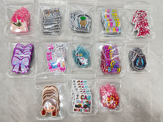 Mu Mu-Acrylics  $3/bag-7pcs